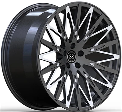 NE Style 23x10 Custom 1- PC -aseen metalli ja valkoiset vanteet Benz G63: lle