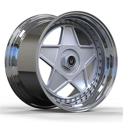 5-114.3 20 x 11 20 x11.5 kiillotettu ja harjattu 2- PC Big Rims for Mustang GT 500 2024