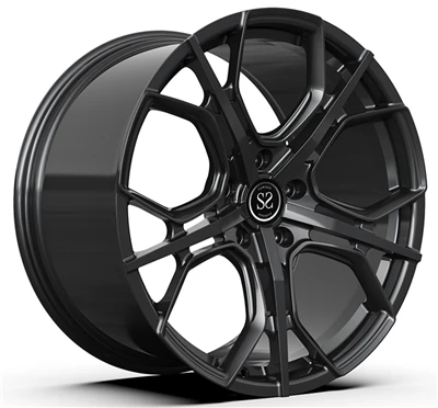 20x9,5 ja 10,5 satiini mustat viritys vanteet Tesla -mallille Y
