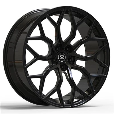 23x10.5 ET18/PCD 5x112/CB 66,6 kiiltävä musta koneistettu pinta Audi Q8: lle