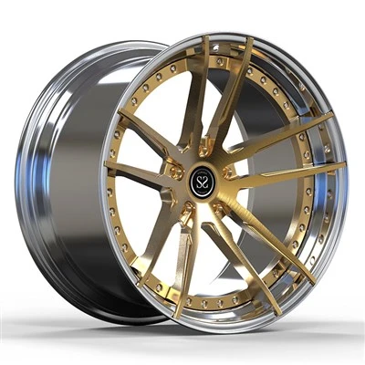 Custom Offset (ET) 2-osaiset taotut pyörät, saatavilla koot ja värit