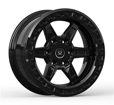 Gloss Black Tank 300 Bead Lock -pyörät 18x8.5