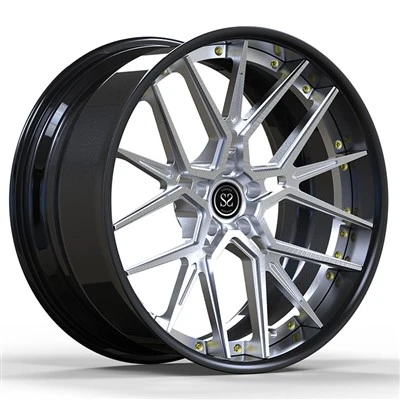 S-Class W222 22x9,5 Ja 22x10,5 Custom Gloss Black 2-PC taotut vanteet