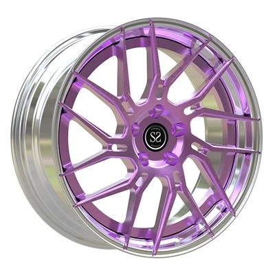 Yleisvanteet Custom 2-PC Taotut Harjattu Purppura AMG C43:lle