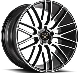 17 18 19 20 21 22 Inch Taotut jälkimarkkinat Autojen pyörät Vanteet, joissa on musta konepuoli