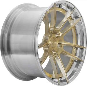 Sliver Barrel Golden Disk 2PC taottu pyörä