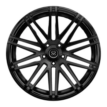 Parhaat hinnat 1-PC 20 tuuman kiiltävät mustat taotut vanteet 5x114.3 Lexus IS: lle
