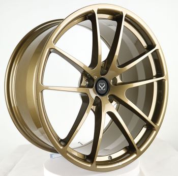 Pronssi Custom 1-PC 21inch porrastetut vanteet Auid RS7 5x112