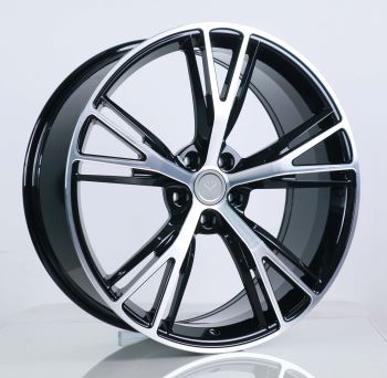 Taotettu metalliseos edessä 22x9 takana 22x11 - 1-osainen pyörämuoto BMW M6: lle