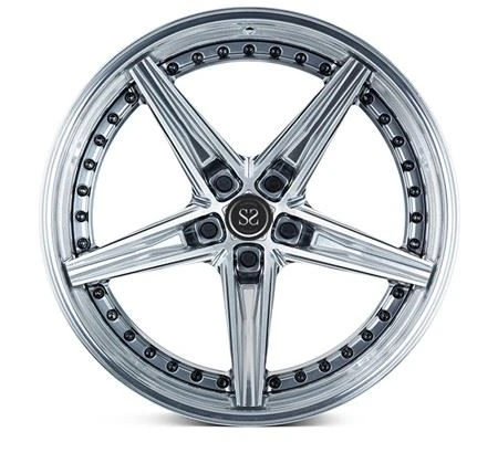 Deep Lip Super Concave Deep Dish Forged 3 Piece Brushed Wheels Alloy Luxury Car Custom Rims
