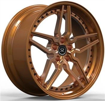 20 X 10,5, 20 X 12 2-osaiset pronssi taotut kevytmetallivanteet Ferrari Ferrari 458: lle