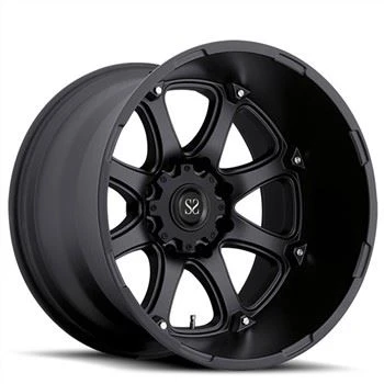 SSBR1009 12J X 20 tuumaa 6 X 139,7-44 ET iso huuli musta taottu alumiiniseos Toyota Land Cruiserille