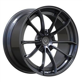 Porrastetut 20 tuuman syvät lautasvanteet 5x130 taotut räätälöity metalliseos auton 718 GT4 pyörät