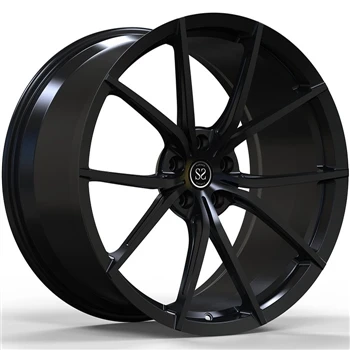 Alfa Romeo Giulia 20x9.5 ja 20x11 mukautetut kiiltävät mustat taotut monoblok...