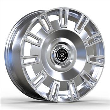 Sovita ram 1500 6x139.7 PCD 25ET 20x9 1-PC:n taotuihin vanteisiin räätälöity harja, hopea, kiillotus ja kromi viimeistely