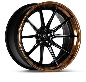 SSWS1305 porrastetut 22x10 ja 22x12 mukautetut pronssi 3-PC taotut alumiinivanteet BMW X6 M:lle