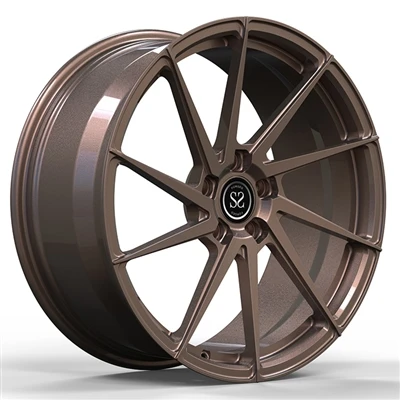 Satin Bronze Tuning Vanteet Custom 1-PC 17 18 19 20 21 22 23 ja 24 tuumaa Car...