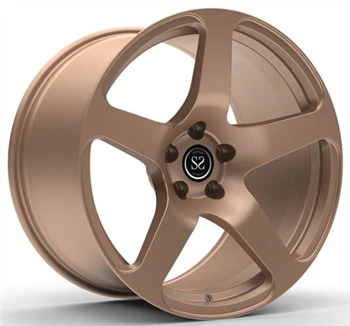 Monoblock 1-osaiset pyörät Mustang GT 19 tuuman kovera tumma pronssi taotulle vanteelle